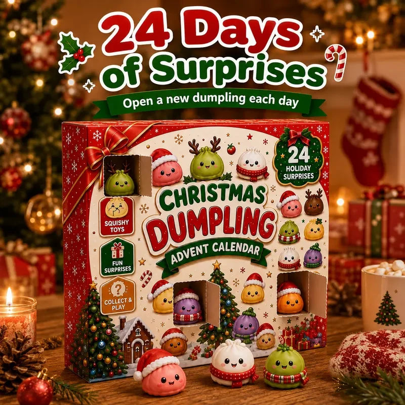 Christmas Mini Squishies Advent Calendar for Kids