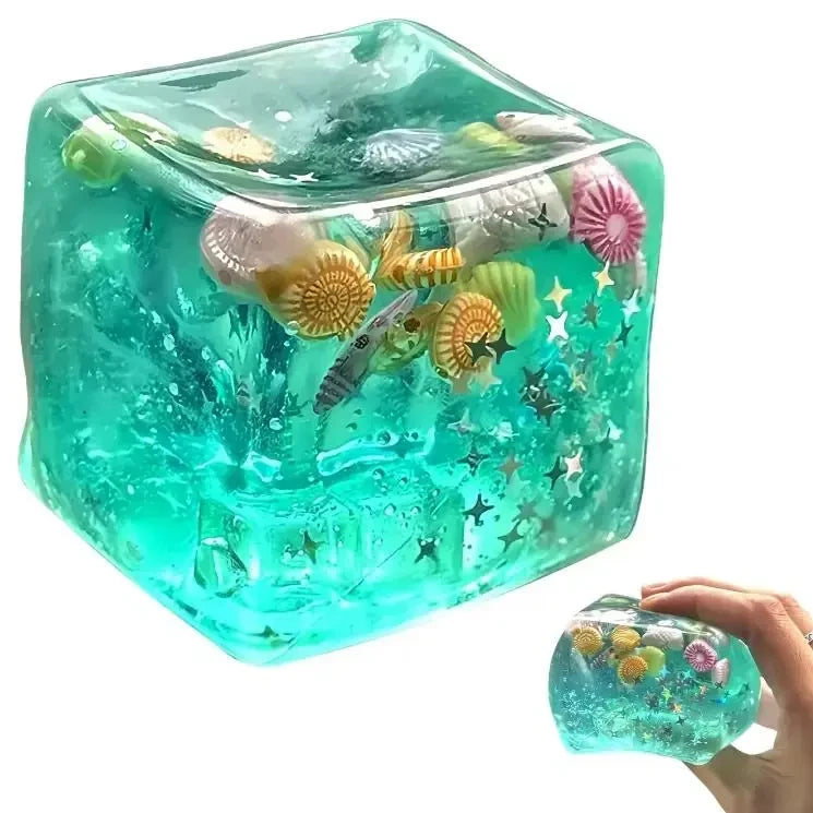 Glitter Dumpling Squishy Toy Set