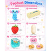 Glitter Dumpling Squishy Toy Set – Kawaii Collectible Squishies