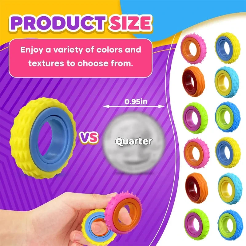 Sensory Spinner Fidget Ring