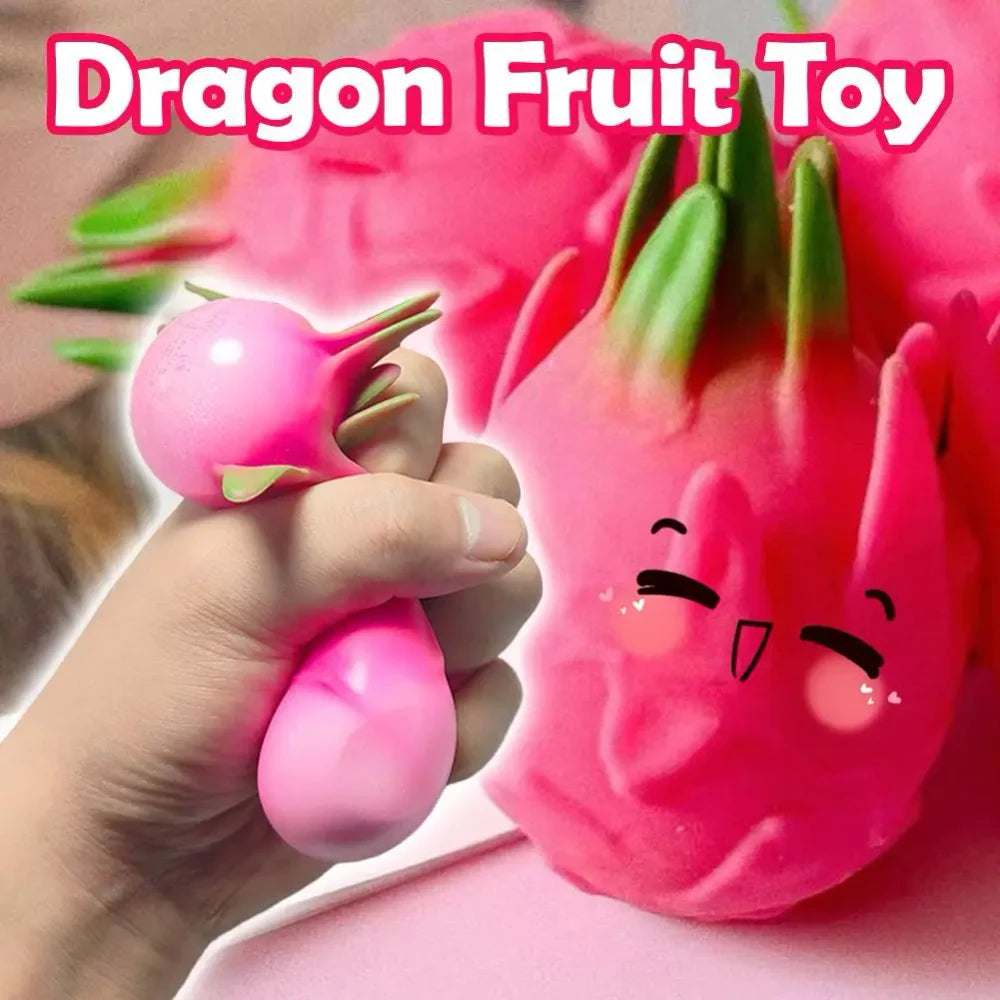 Simulation Fruit Sensory Squeeze Toy