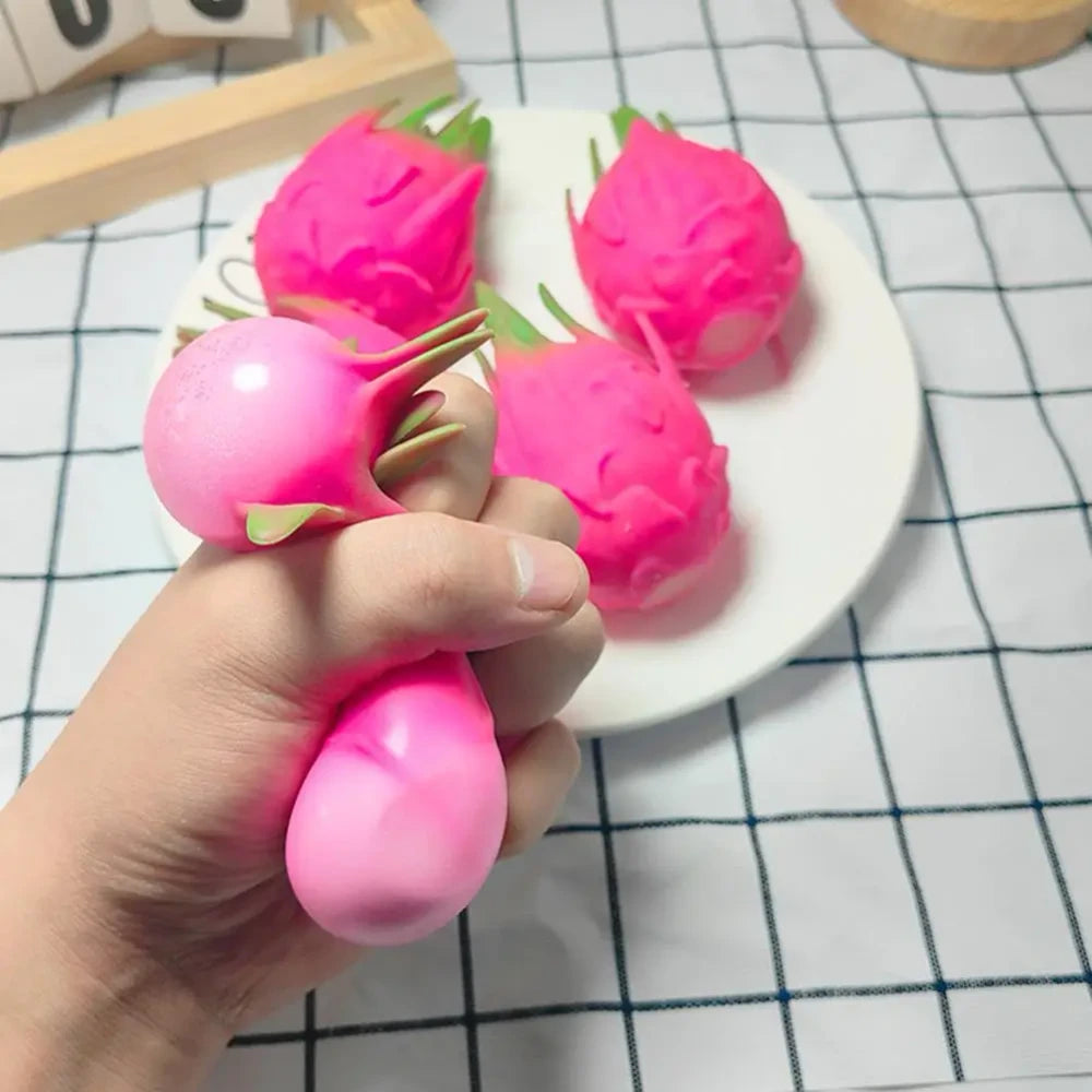 Simulation Fruit Sensory Squeeze Toy