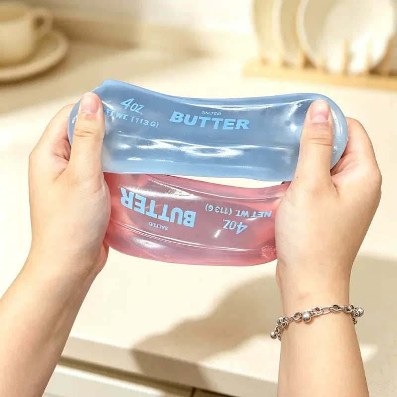 Butter Shape Squishy Squeeze Toy
